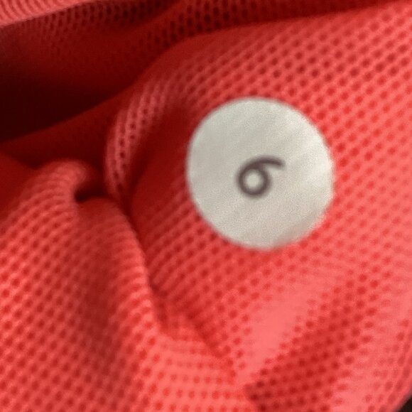 Lululemon Stride Jacket Neon Coral Orange Define Forme Striped 6 - Picture 3 of 13